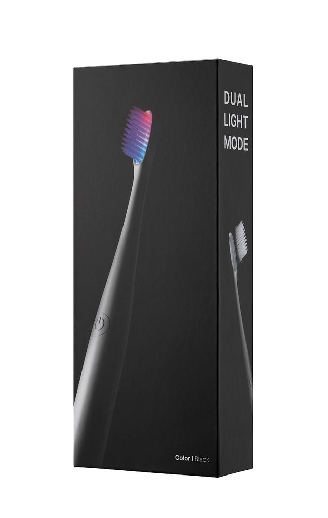 Emit Treatment Brush ブラック・ターコイズ 7MAGIC Sonic Electric Toothbrush, Adult Electric Toothbrush